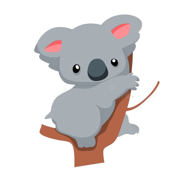 Koala tan linda stock de ilustración Koala tan linda stock de ilustración