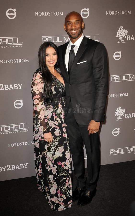 Kobe Bryant and Vanessa Laine Bryant Editorial Stock Image - Image of ...