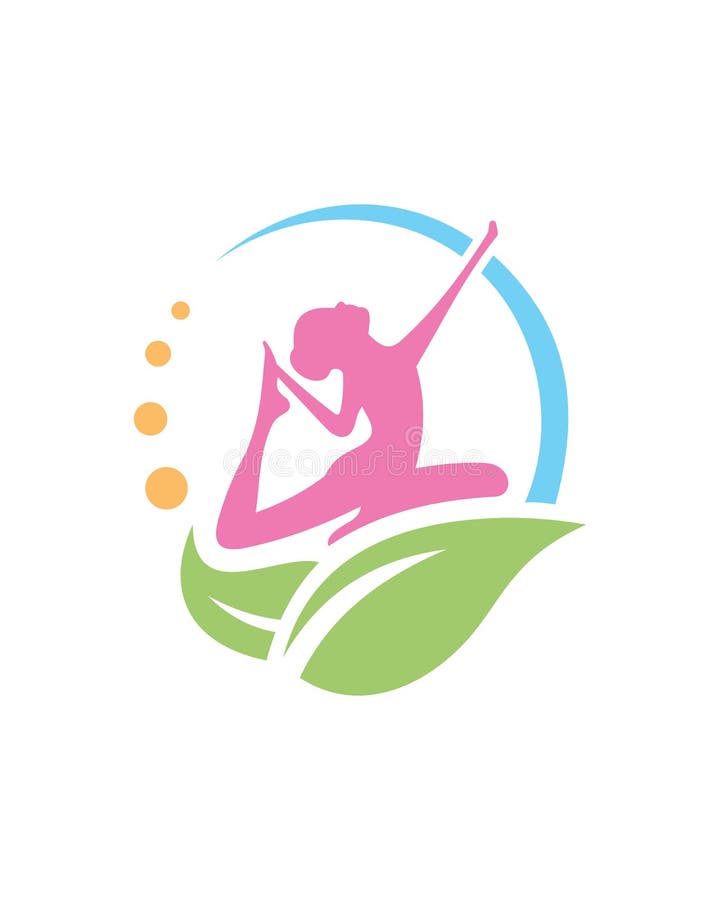 Kobiet joga wellness 2 wektoru piękna abstrakt royalty ilustracja Kobiet joga wellness 2 wektoru piękna abstrakt royalty ilustracja