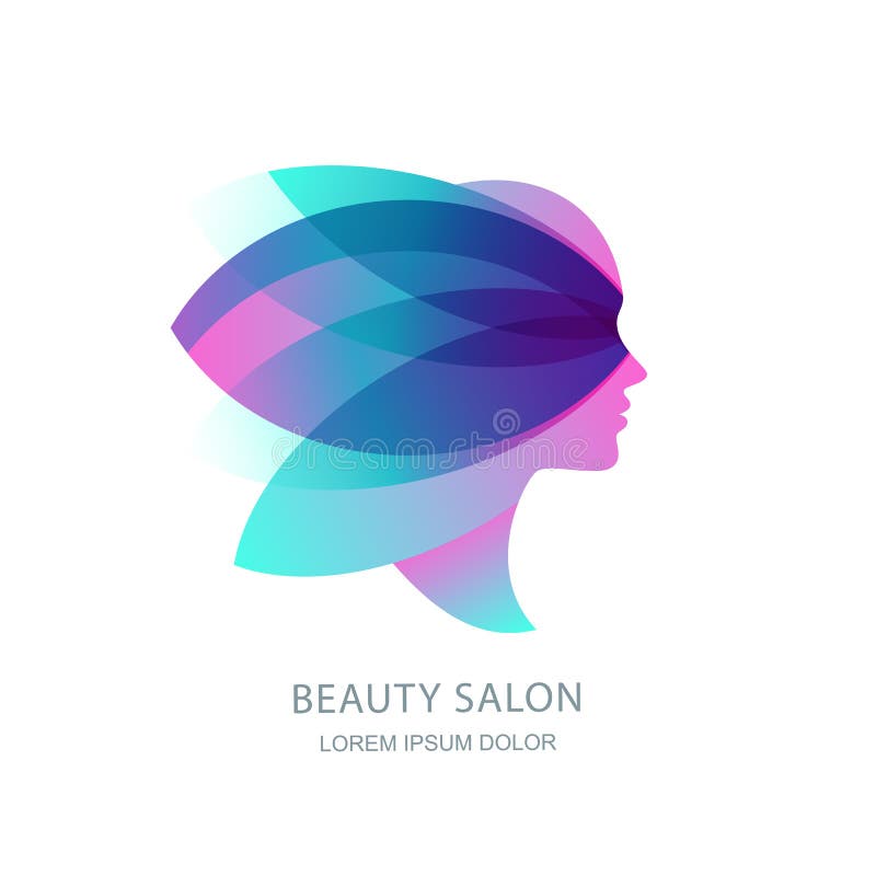 Kobieta profil w motylich skrzydłach Wektorowy logo, emblemat Kobiety twarz w kwiatów liściach Piękna salon, makeup i kosmetyk, royalty ilustracja Kobieta profil w motylich skrzydłach Wektorowy logo, emblemat Kobiety twarz w kwiatów liściach Piękna salon, makeup i kosmetyk, royalty ilustracja