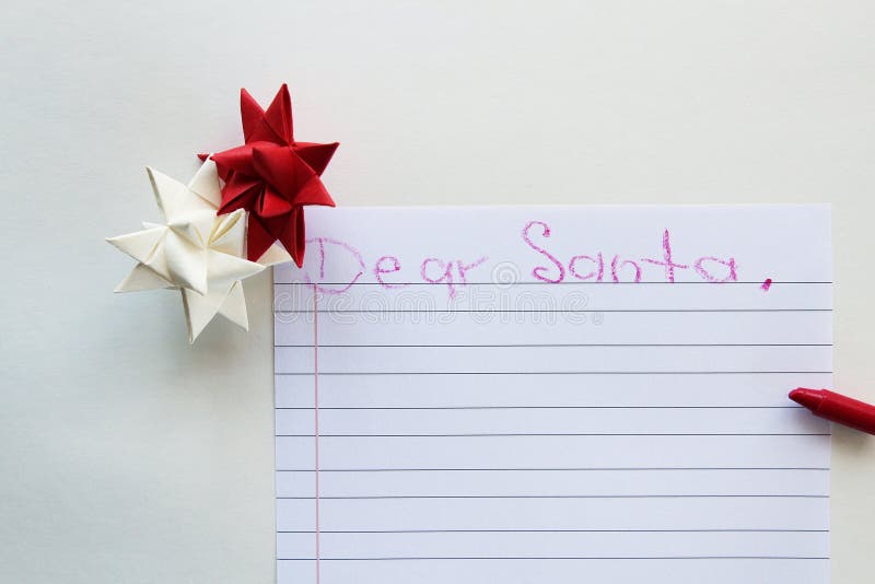Kochany Santa Zauważający zdjęcia stock Kochany Santa Zauważający zdjęcia stock