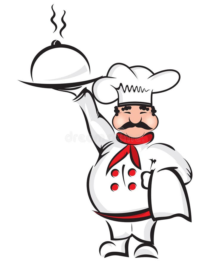 Vector illustration of the Chef. Vector illustration of the Chef