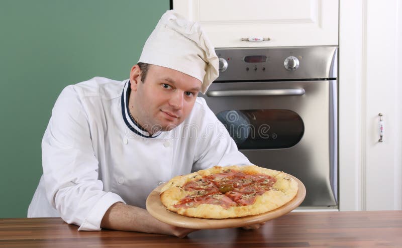 Kock och pizza