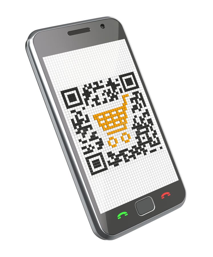 kodu pojęcia qr ilustracji kodu pojęcia qr ilustracji