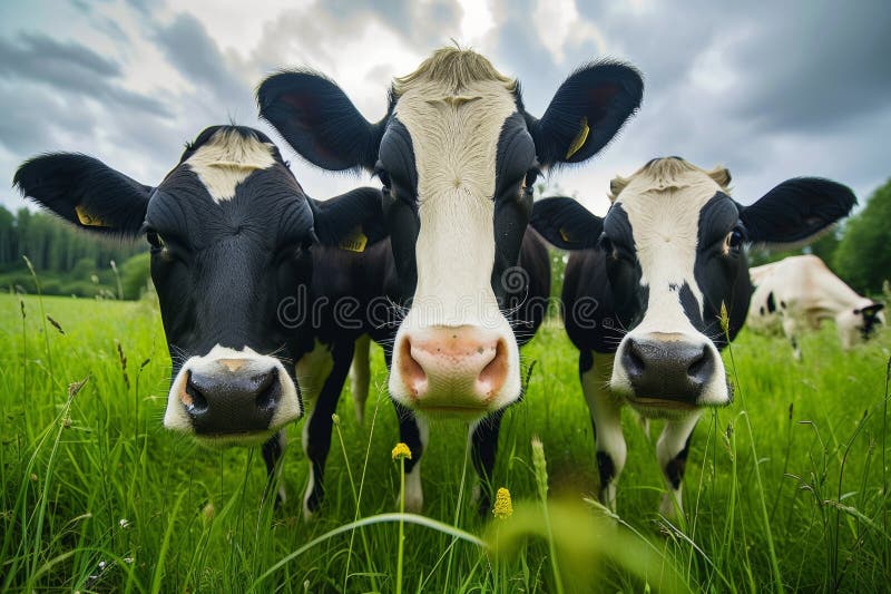 cows on the farm , milk industry . AI generated. cows on the farm , milk industry . AI generated