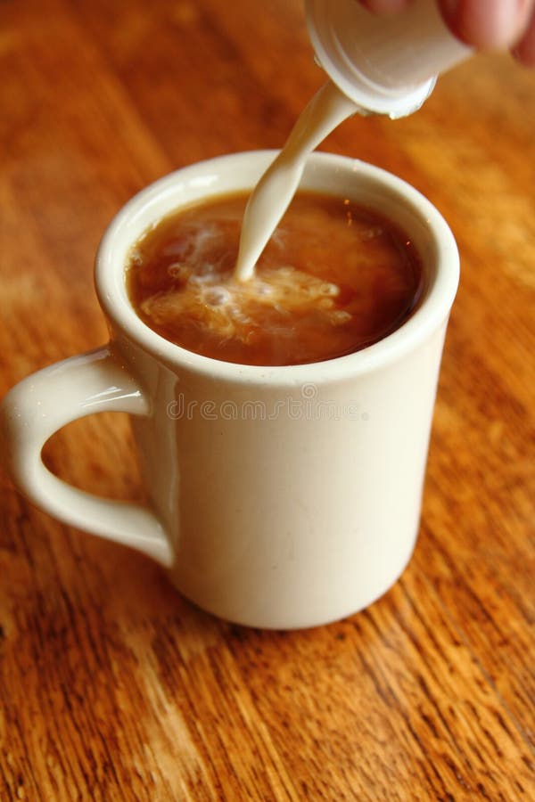 Koffie en Room stock afbeelding Koffie en Room stock afbeelding