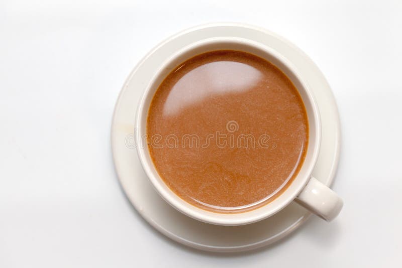 Koffie op witte achtergrond stock afbeeldingen Koffie op witte achtergrond stock afbeeldingen
