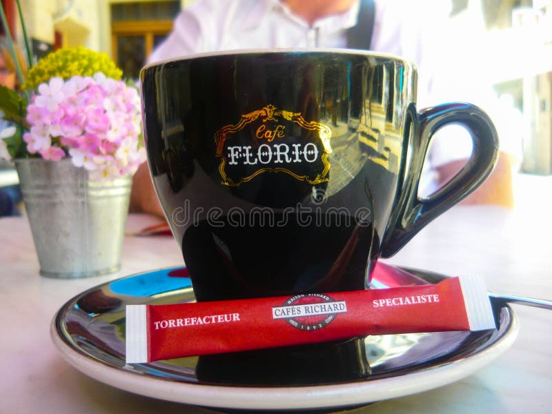 Koffie Richard Florio Coffee Cup stock afbeeldingen Koffie Richard Florio Coffee Cup stock afbeeldingen