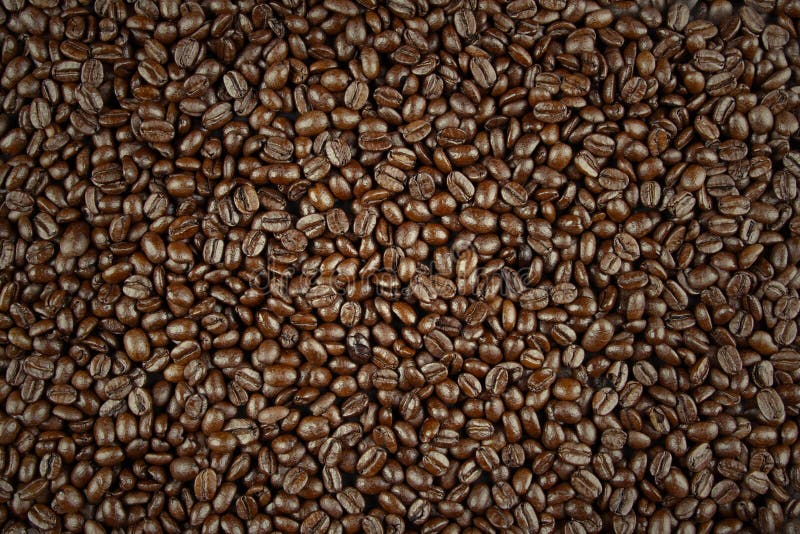 Koffiebonen royalty-vrije stock afbeeldingen