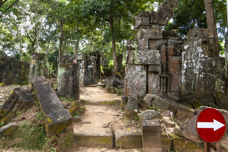 Koh Ker Temple Complex, Cambodia Stock Photo Image of history, asia