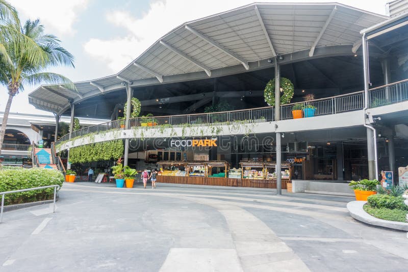 cooking dome deck KOH SAMUI, THAILAND - December 15, 2017: FoodPark in CentralFestival Samui  Editorial Stock Image - Image of siam, eating: 107004689