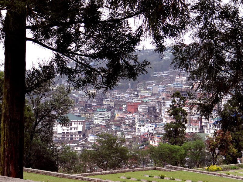 Kohima stad arkivfoton Kohima stad arkivfoton