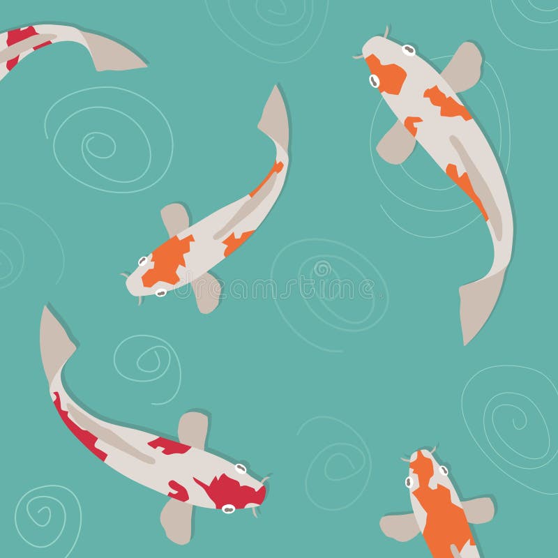 koi вырезуба иллюстрация штока koi вырезуба иллюстрация штока