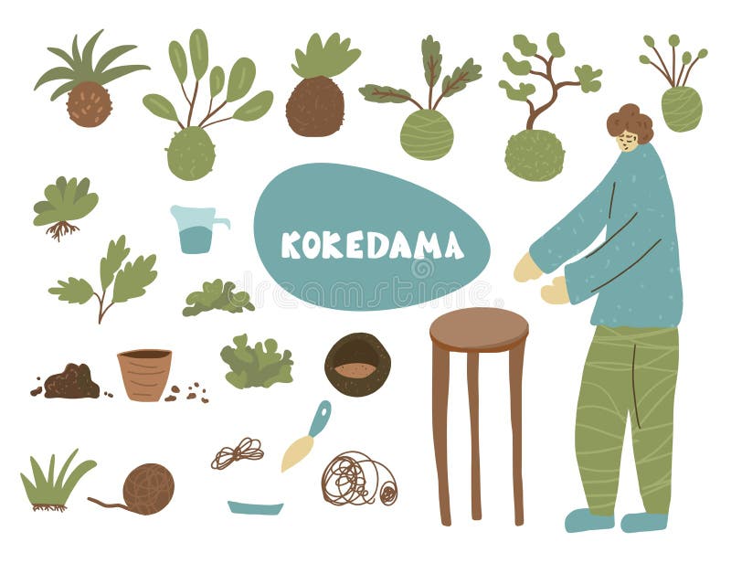 Kokedama Images – Browse 688 Stock Photos, Vectors, and Video