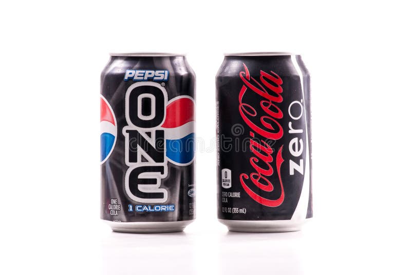 Kola versus zero jeden Pepsi