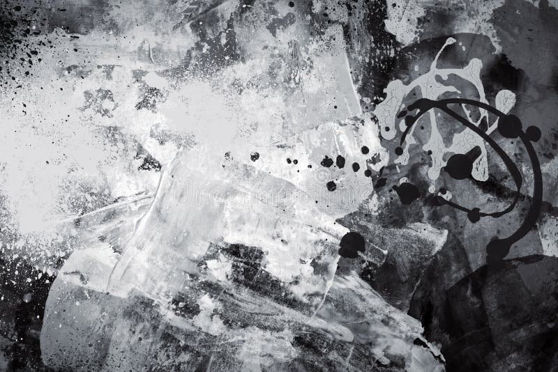 Kolażu abstrakcjonistyczny grunge textured ilustracja wektor