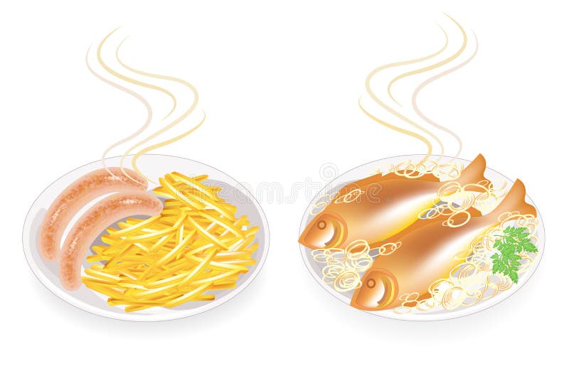 Kolekcja E r Smakowity i od?ywczy jedzenie Set ilustracji Kolekcja E r Smakowity i od?ywczy jedzenie Set ilustracji