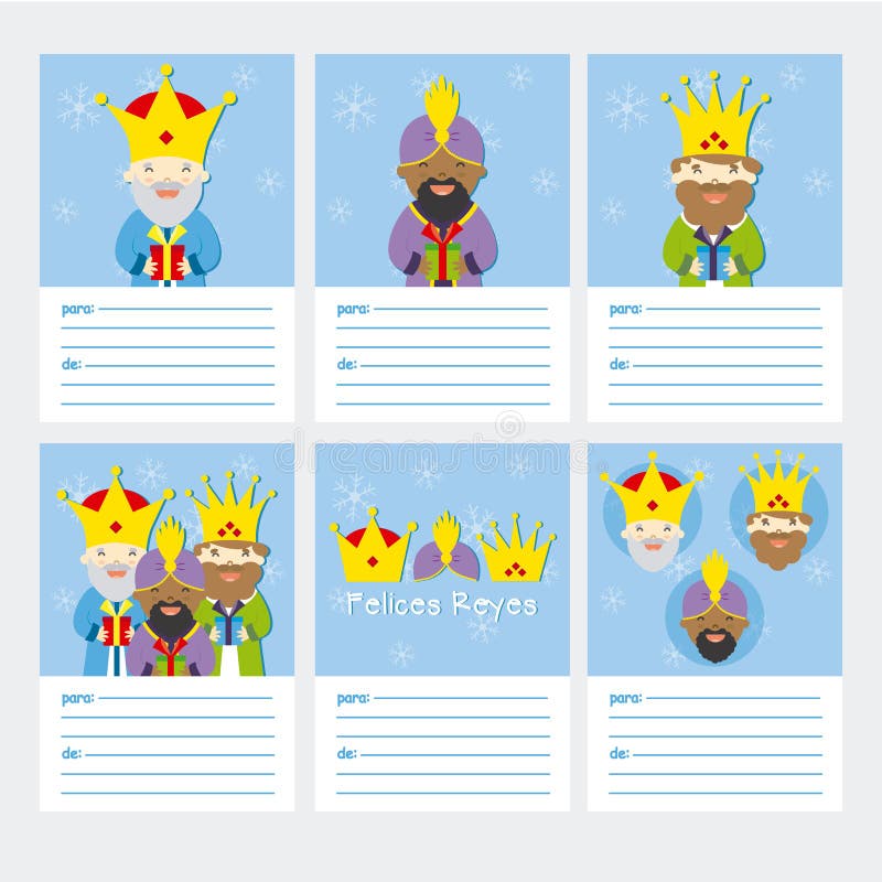 Kolekcja 6 kartek bożonarodzeniowa szablonów royalty ilustracja Kolekcja 6 kartek bożonarodzeniowa szablonów royalty ilustracja
