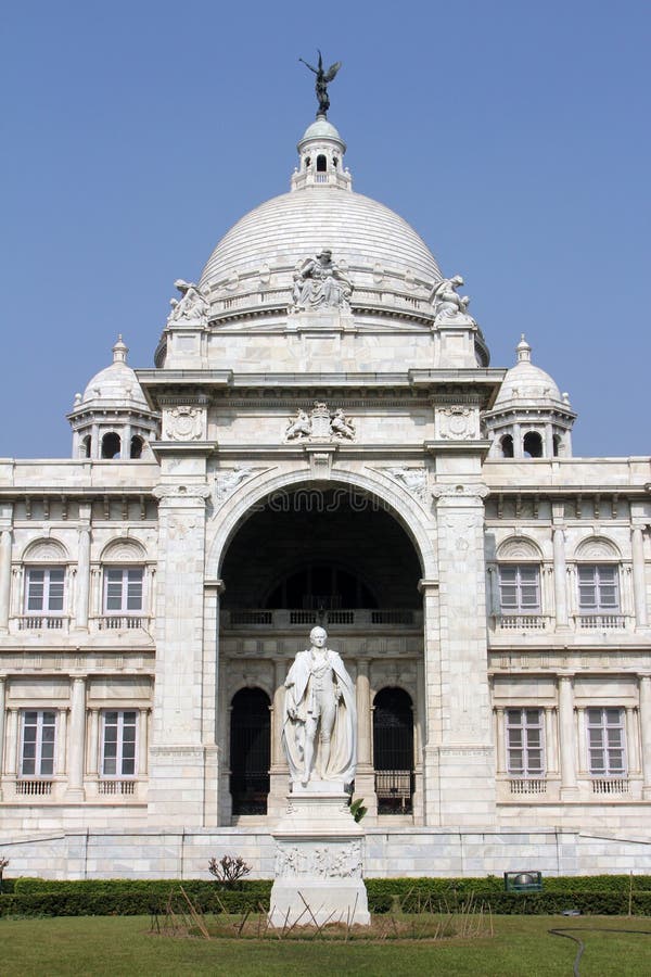 Kolkata αναμνηστική Βικτώρια της Ινδίας στοκ εικόνες