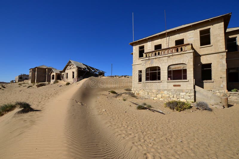 Kolmanskop диаманта зоны стоковое фото rf