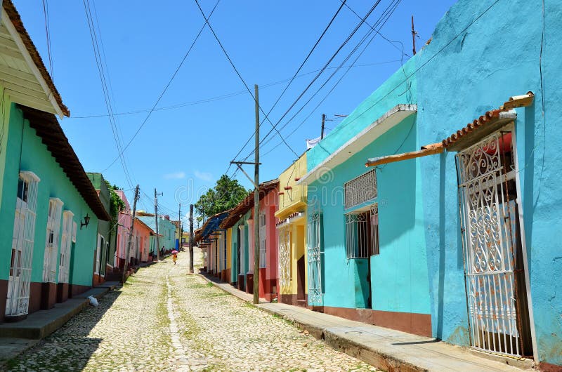 Beautiful colorful colonial Trinidad, Cuba. Beautiful colorful colonial Trinidad, Cuba