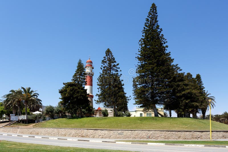 Kolonialna Niemiecka architektura w Swakopmund obrazy royalty free Kolonialna Niemiecka architektura w Swakopmund obrazy royalty free