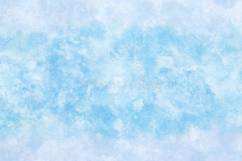 Kolor pastelu zimowy kolor tekstury niebieskiego lodu abstrakcyjnej lub naturalnego tła farby akcyjnej royalty ilustracja