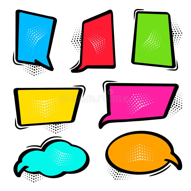Kolorowa mowa gulgocze w wystrzał sztuki stylu również zwrócić corel ilustracji wektora ilustracja wektor Kolorowa mowa gulgocze w wystrzał sztuki stylu również zwrócić corel ilustracji wektora ilustracja wektor