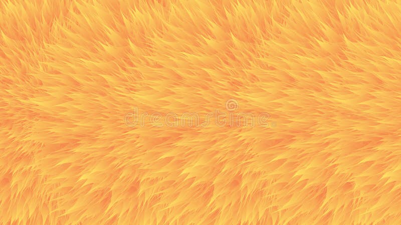 Kolorowi wzory Pomarańczowy syntetyczny futerko, wektorowa tekstura, owłosiony abstrakcjonistyczny tło