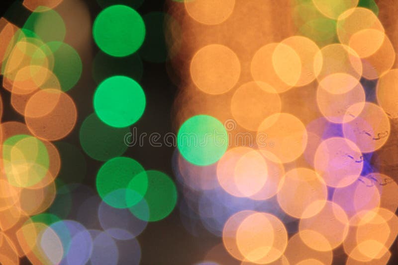 Kolorowy bokeh koloru światła tło w Chrismas wydarzeniu obrazy stock Kolorowy bokeh koloru światła tło w Chrismas wydarzeniu obrazy stock