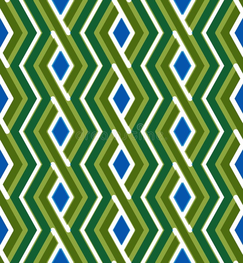 Kolorowy geometryczny zygzakowaty bezszwowy wzór, symmetric niekończący się ve ilustracji Kolorowy geometryczny zygzakowaty bezszwowy wzór, symmetric niekończący się ve ilustracji