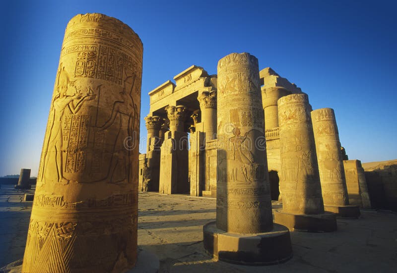 Kom Ombo, Ägypten lizenzfreies stockfoto Kom Ombo, Ägypten lizenzfreies stockfoto