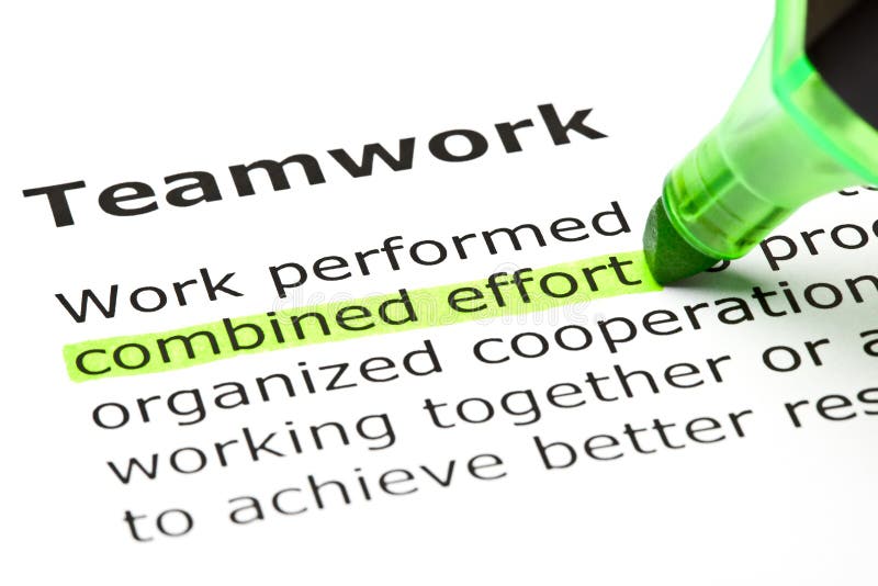 Kombinerat försök som markeras, under Teamwork royaltyfri bild Kombinerat försök som markeras, under Teamwork royaltyfri bild