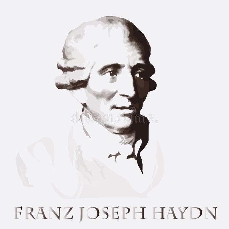 Komponist Franz Joseph Haydn gute Verwendung mag Hintergrund für einige Art und Weisekarten