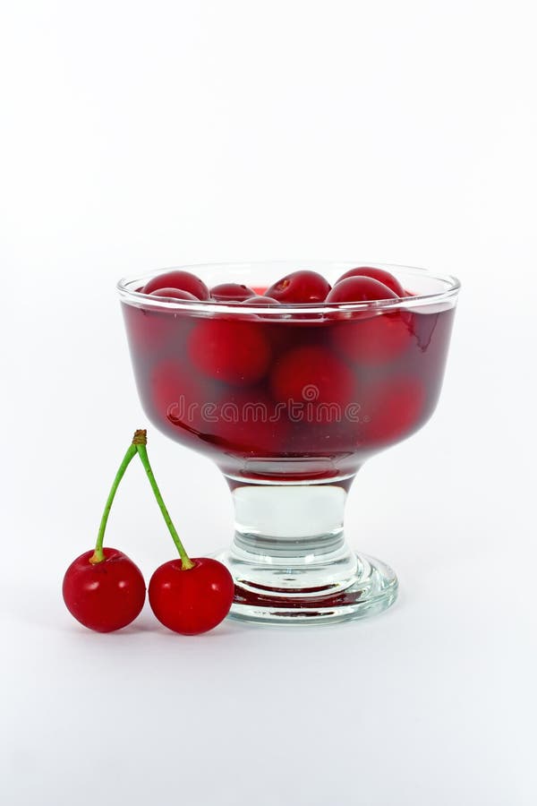 kompotu czereśniowy cukierki obrazy stock kompotu czereśniowy cukierki obrazy stock