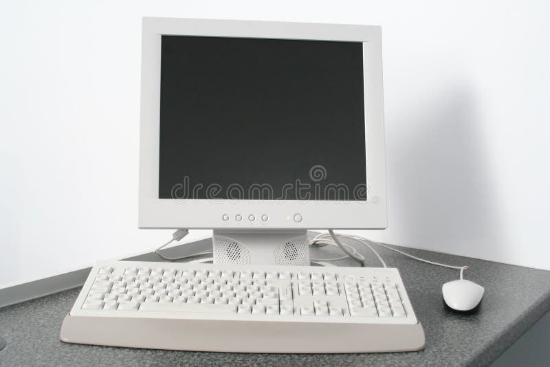 Komputer Osobisty Stanowisko Obraz Stock - Obraz złożonej z officemates