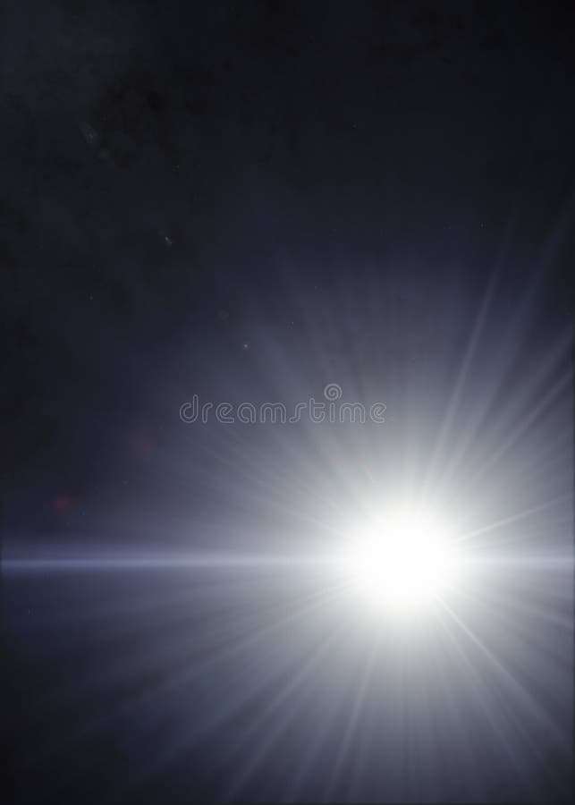 Komputerowy komputer procesowy generowany generatywny, głęboki blask nocny patrząc na piękne, spokojne fizyki astro fotografia royalty free