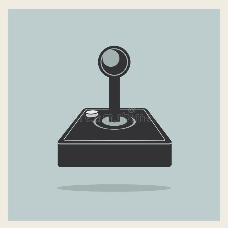 Komputerowy Wideo gry joysticka wektor ilustracja wektor Komputerowy Wideo gry joysticka wektor ilustracja wektor