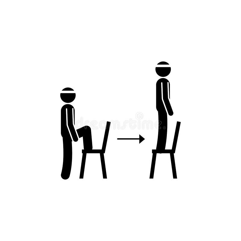Kondition moment upp, stolsymbol Beståndsdel av konditionillustrationen Tecknet och symbolsymbolen kan användas för rengöringsduk royaltyfri illustrationer Kondition moment upp, stolsymbol Beståndsdel av konditionillustrationen Tecknet och symbolsymbolen kan användas för rengöringsduk royaltyfri illustrationer