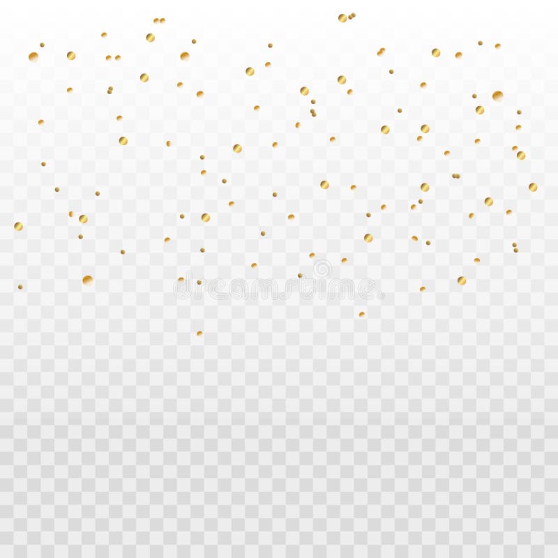 Konfetti- och strömlinjeband som faller på genomskinlig bakgrund Falling shiny gold konetti Lättgyllene festligheter vektor illustrationer Konfetti- och strömlinjeband som faller på genomskinlig bakgrund Falling shiny gold konetti Lättgyllene festligheter vektor illustrationer