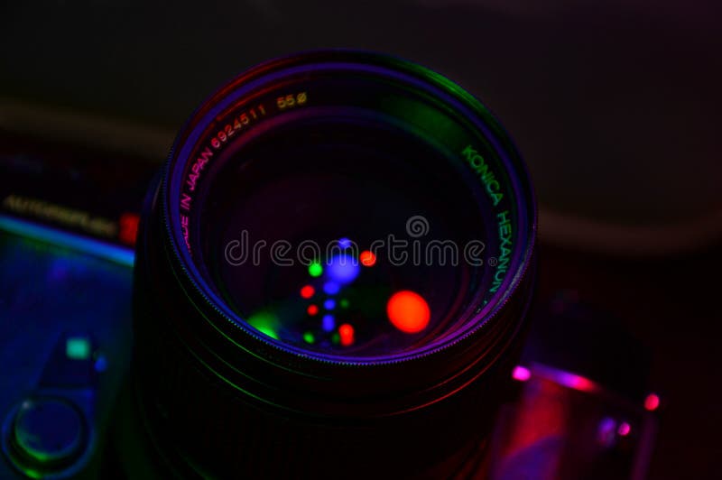 Konica lichte zwarte stock afbeeldingen Konica lichte zwarte stock afbeeldingen