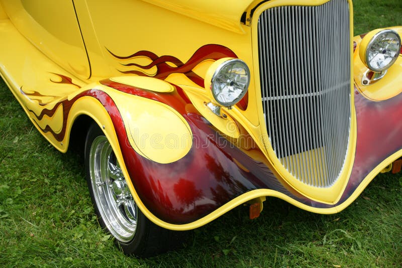 koniec hot rod przednie zdjęcia royalty free koniec hot rod przednie zdjęcia royalty free
