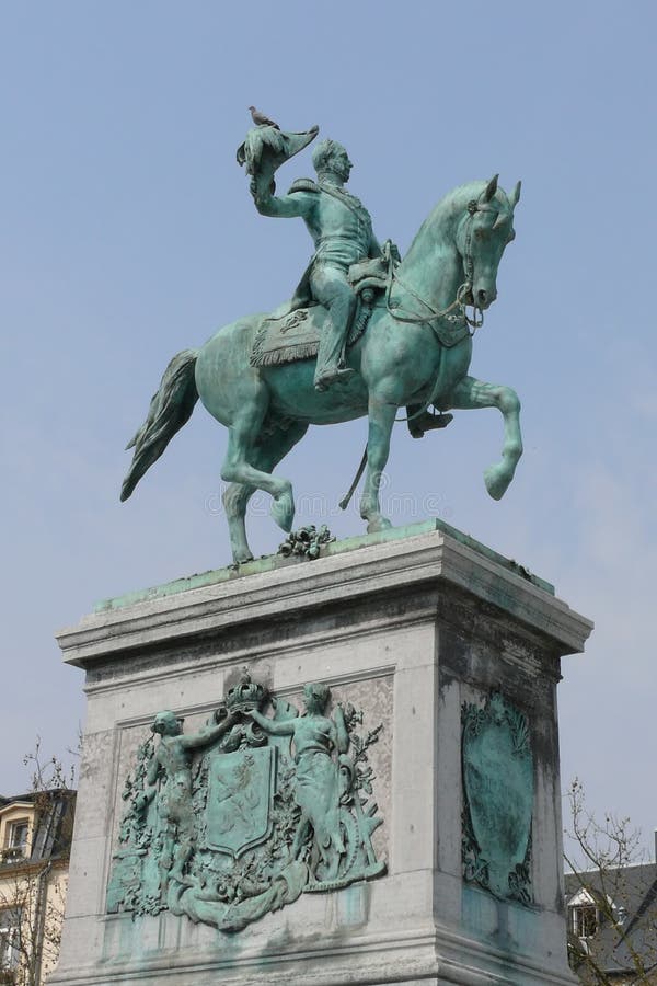 Koning Willem II Standbeeld Stock Foto - Afbeelding ...
