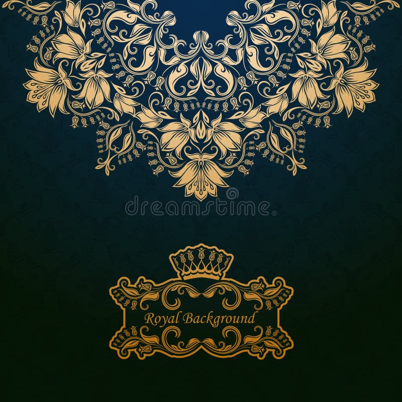 Koninklijke achtergrond vector illustratie Koninklijke achtergrond vector illustratie