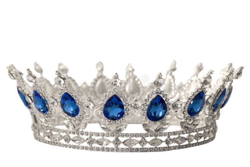 Konkurs piękności zdobywca panny młodej akcesoria na weselu i królewskiej koronie na koncept królowej z srebrną tiarą pokrytą krys