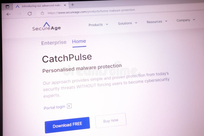 KONSKIE, POLAND - May 21, 2022: website displayed on laptop royalty free stock image.