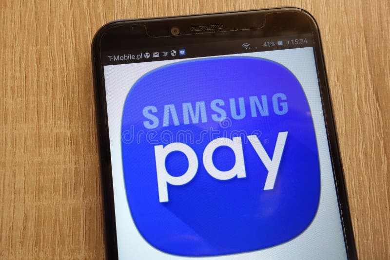 Samsung Pay Logo Displayed On A Modern Smartphone Editorial Photo - Image  Of Site, Finance: 137568091