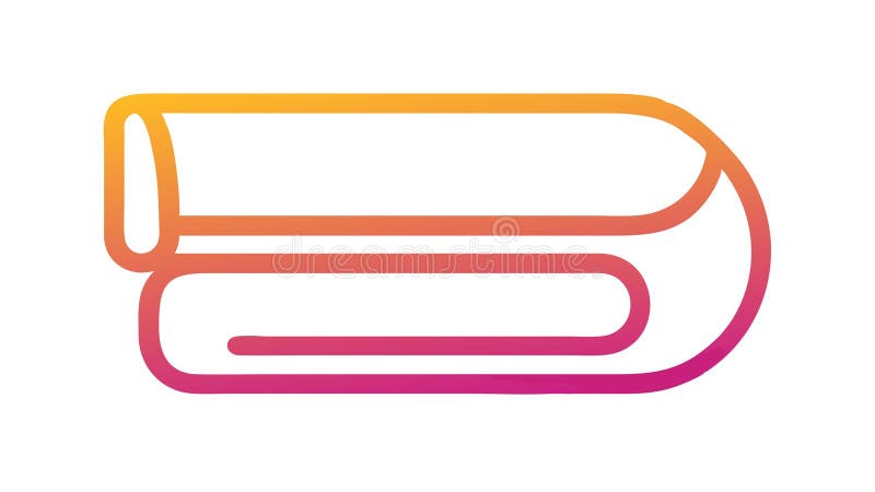 Konstrukcja wektorowa symbolu łaźni higienicznej giętkiej z rolkami Generative AI ilustracja wektor