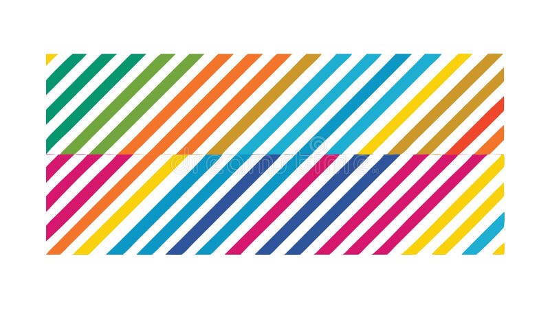 Konstruktion för generativ AI-vektor för vektorbakgrundsvektor med färgade diagonalstrimmor vektor illustrationer