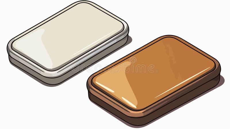 Konstruktion för metallhölje eller lådevektor för allmän användning vektor illustrationer